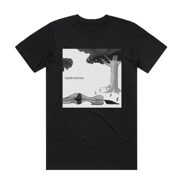 Panda Poetics Album Cover T-Shirt Black