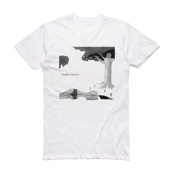 Panda Poetics Album Cover T-Shirt White