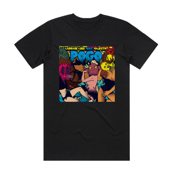 Laidback Luke Pogo Album Cover T-Shirt Black