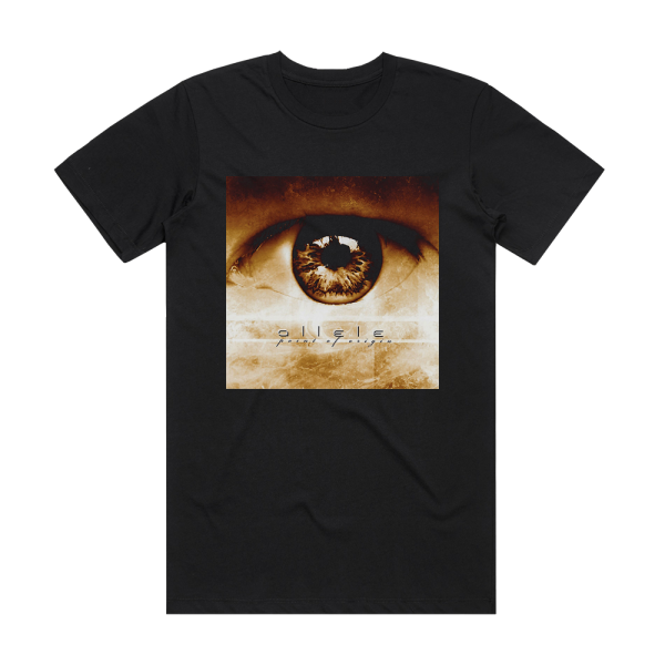 Allele Point Of Origin Album Cover T-Shirt Black