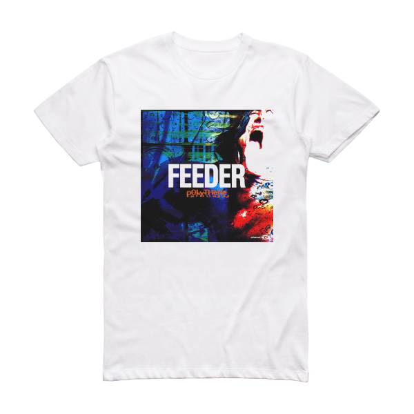 Feeder Polythene Album Cover T-Shirt White