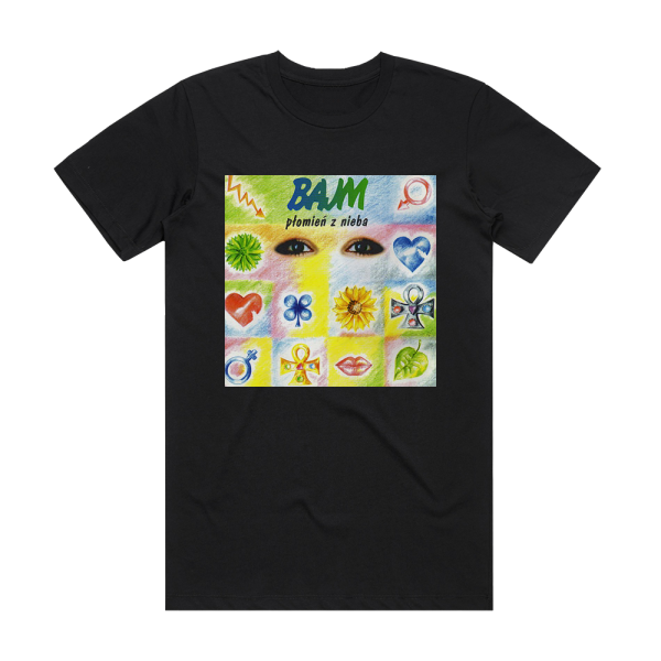 Bajm Pomie Z Nieba Album Cover T-Shirt Black