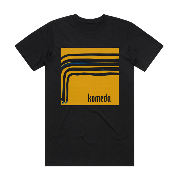 Komeda Pop P Svenska Album Cover T-Shirt Black