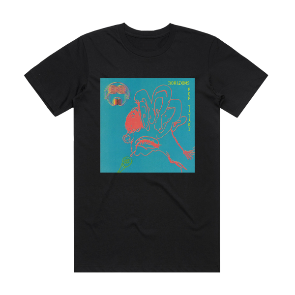 Boredoms Pop Tatari Album Cover T-Shirt Black