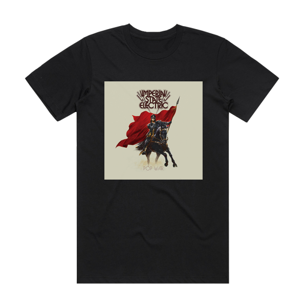 Imperial State Electric Pop War Album Cover T-Shirt Black