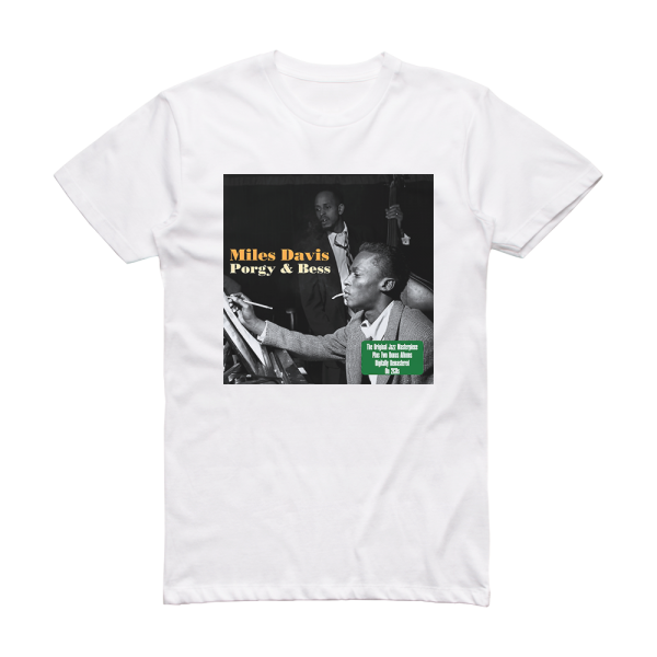 Miles Davis Porgy And Bess 1 Album Cover T-Shirt White