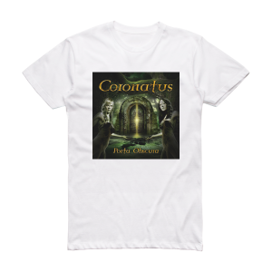 Coronatus Porta Obscura Album Cover T-Shirt White
