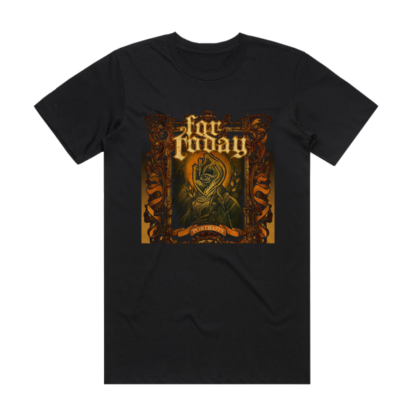 For Today Portraits Album Cover T-Shirt Black