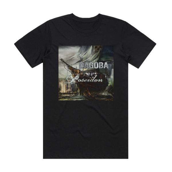 Dagoba Poseidon Album Cover T-Shirt Black