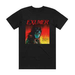 Exumer Possessed By Fire Album Cover T-Shirt Black