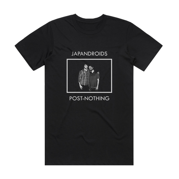 Japandroids Post Nothing Album Cover T-Shirt Black