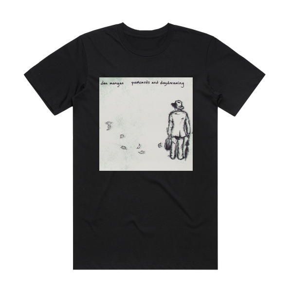 Dan Mangan Postcards And Daydreaming Album Cover T-Shirt Black