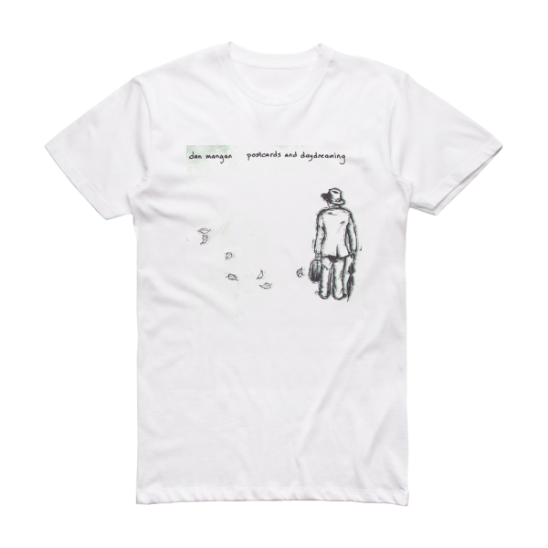 Dan Mangan Postcards And Daydreaming Album Cover T-Shirt White
