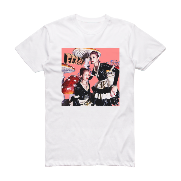 FEMM Pow Lcs Album Cover T-Shirt White