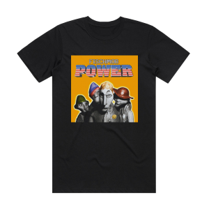 Fischmob Power Album Cover T-Shirt Black