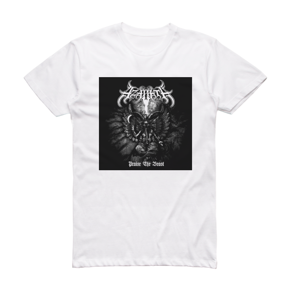 Azarath Praise The Beast Album Cover T-Shirt White