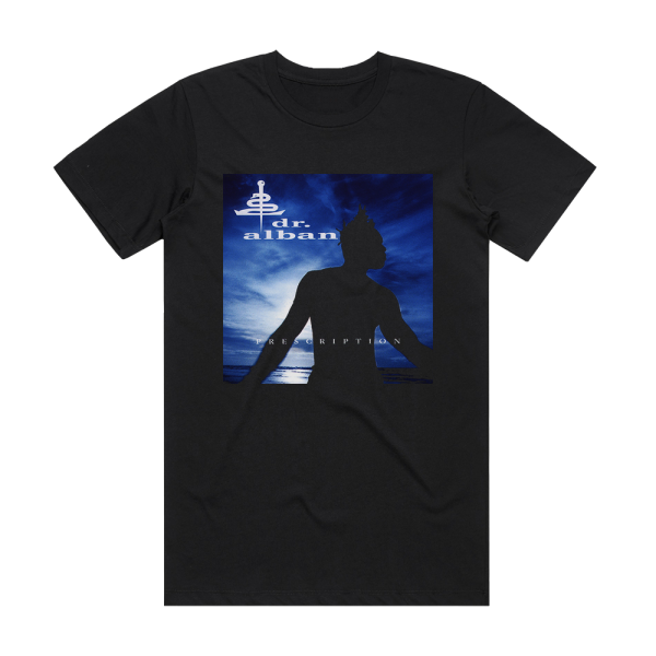 Dr Alban Prescription Album Cover T-Shirt Black