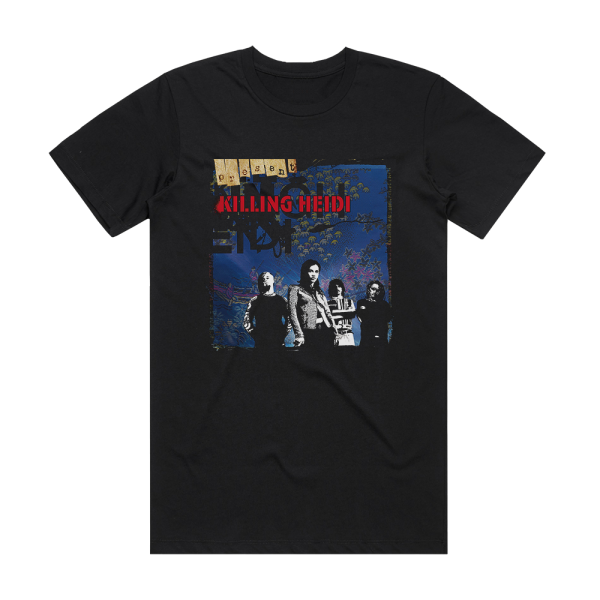 Killing Heidi Present Album Cover T-Shirt Black