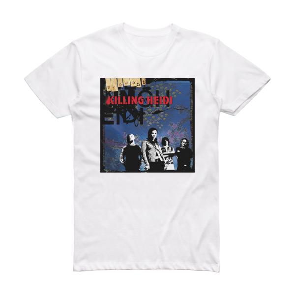 Killing Heidi Present Album Cover T-Shirt White