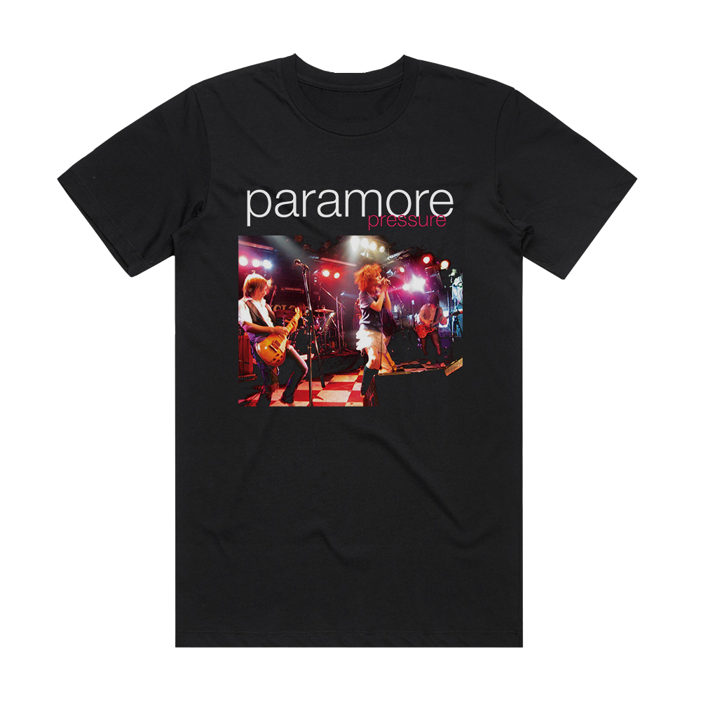 Paramore Paramore 4 Album Cover T-Shirt Black – ALBUM COVER T-SHIRTS