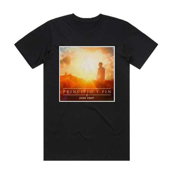 Evan Craft Principio Y Fin Album Cover T-Shirt Black