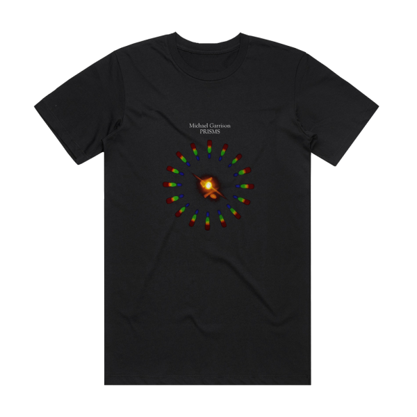 Michael Garrison Prisms Album Cover T-Shirt Black – ALBUM COVER T-SHIRTS