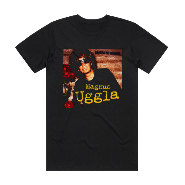 Magnus Uggla Prlor T Svinen Album Cover T-Shirt Black