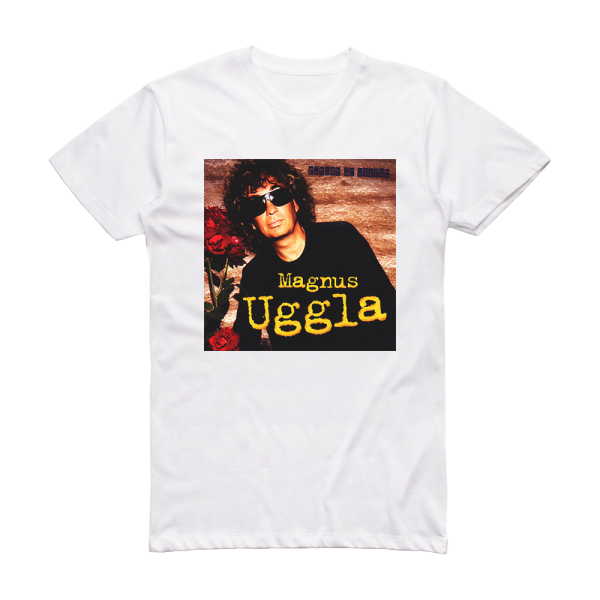 Magnus Uggla Prlor T Svinen Album Cover T-Shirt White