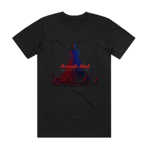 Arcade High Prom Queen Ep Album Cover T-Shirt Black
