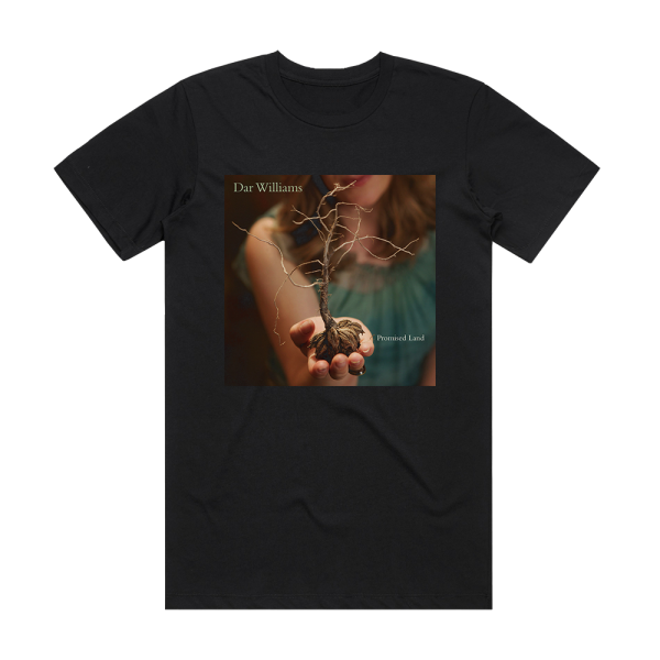 Dar Williams Promised Land Album Cover T-Shirt Black
