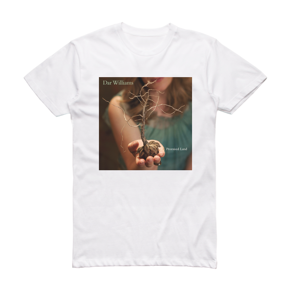 Dar Williams Promised Land Album Cover T-Shirt White