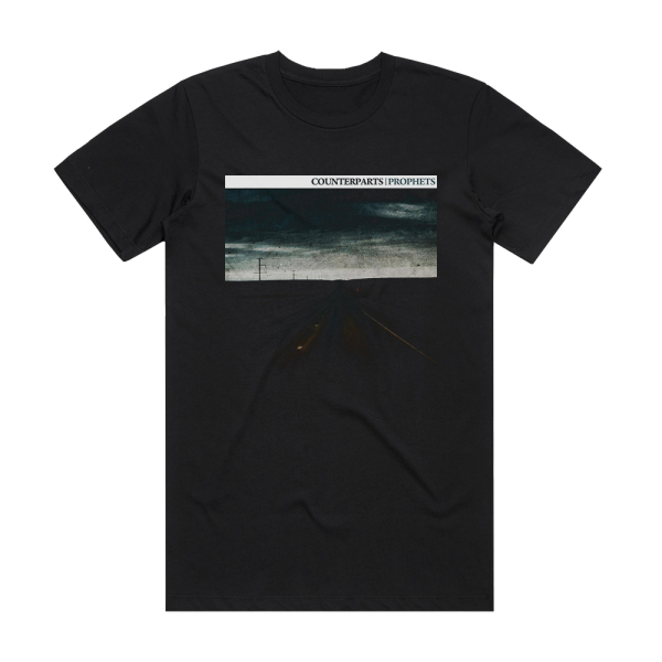 Counterparts Prophets Album Cover T-Shirt Black