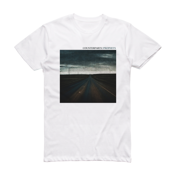 Counterparts Prophets Album Cover T-Shirt White
