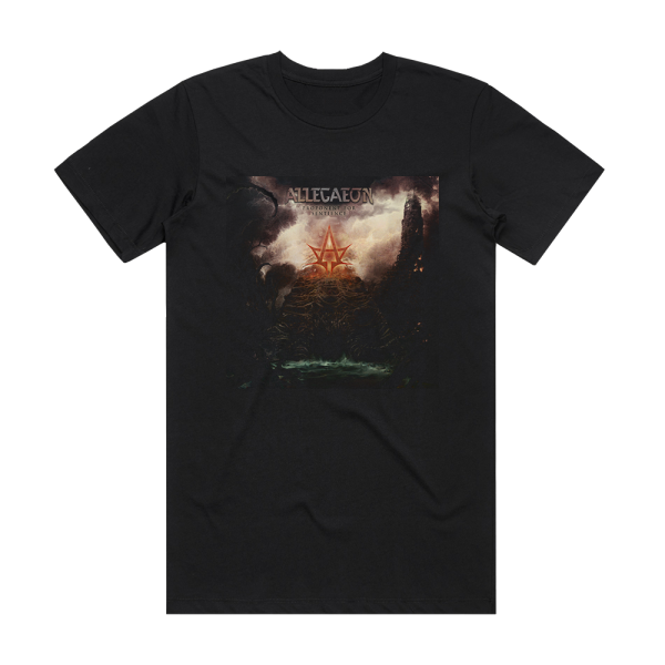 Allegaeon Proponent For Sentience Album Cover T-Shirt Black