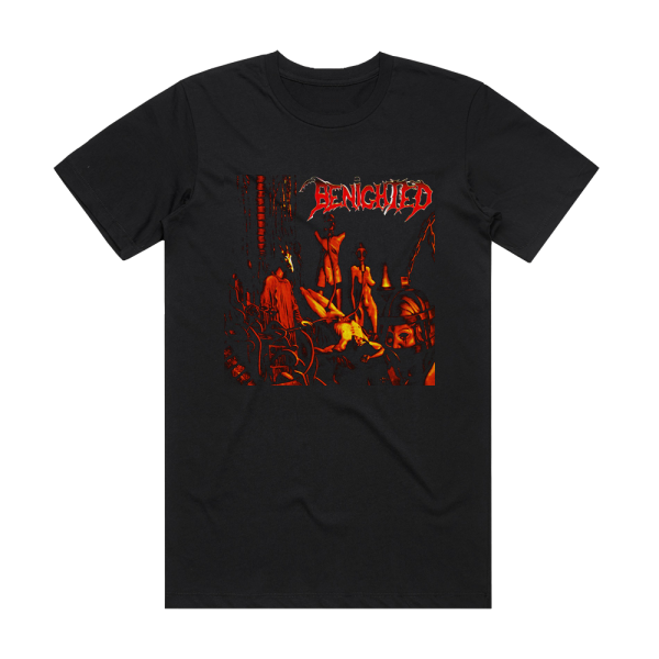Benighted Psychose Album Cover T-Shirt Black