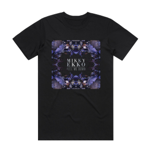 Mikky Ekko Pull Me Down Album Cover T-Shirt Black