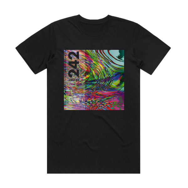 Front 242 Pulse 1 Album Cover T-Shirt Black