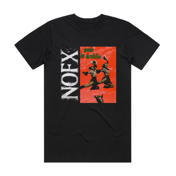 NOFX Punk In Drublic Album Cover T-Shirt Black