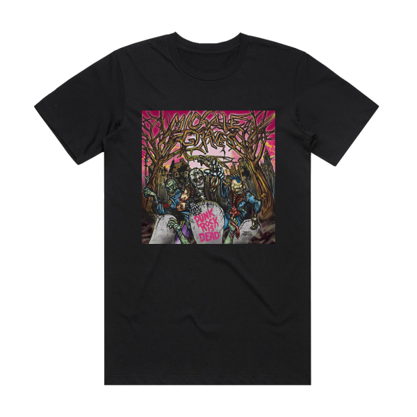 Michale Graves Punk Rock Is Dead Album Cover T-Shirt Black