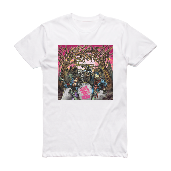 Michale Graves Punk Rock Is Dead Album Cover T-Shirt White