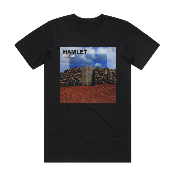 Hamlet Pura Vida Album Cover T-Shirt Black