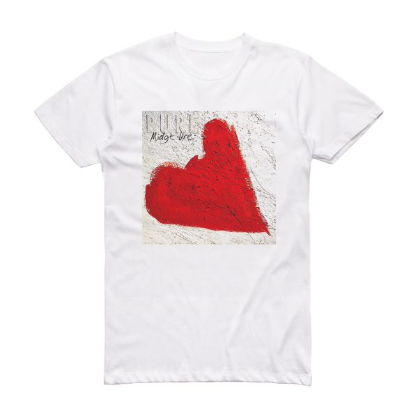 Midge Ure Pure 2 Album Cover T-Shirt White