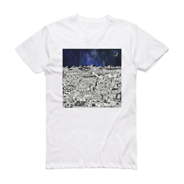 Father John Misty Pure Comedy Album Cover T-Shirt White