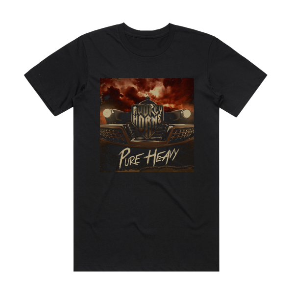 Audrey Horne Pure Heavy Album Cover T-Shirt Black