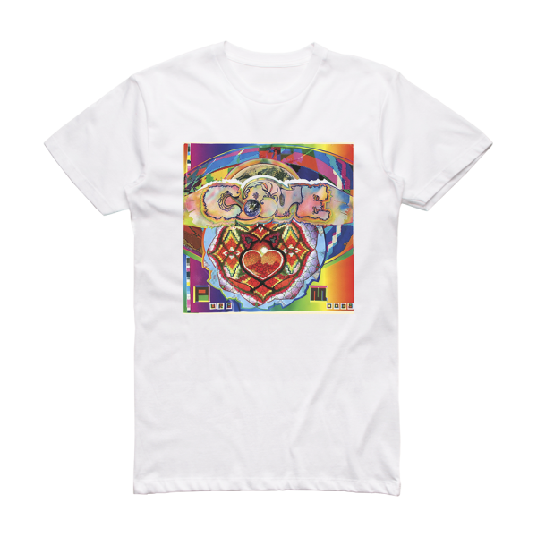 Cave Pure Moods Album Cover T-Shirt White