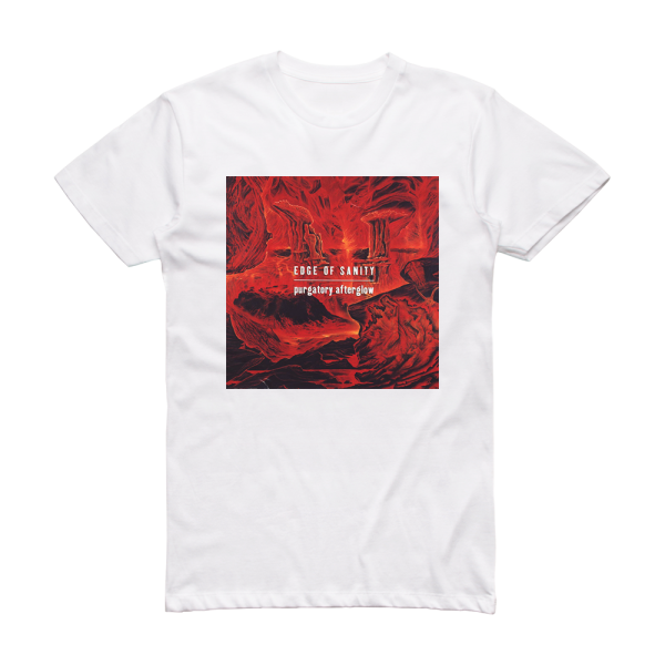 Edge of Sanity Purgatory Afterglow Album Cover T-Shirt White