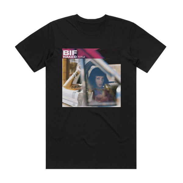 Bif Naked Purge Album Cover T-Shirt Black