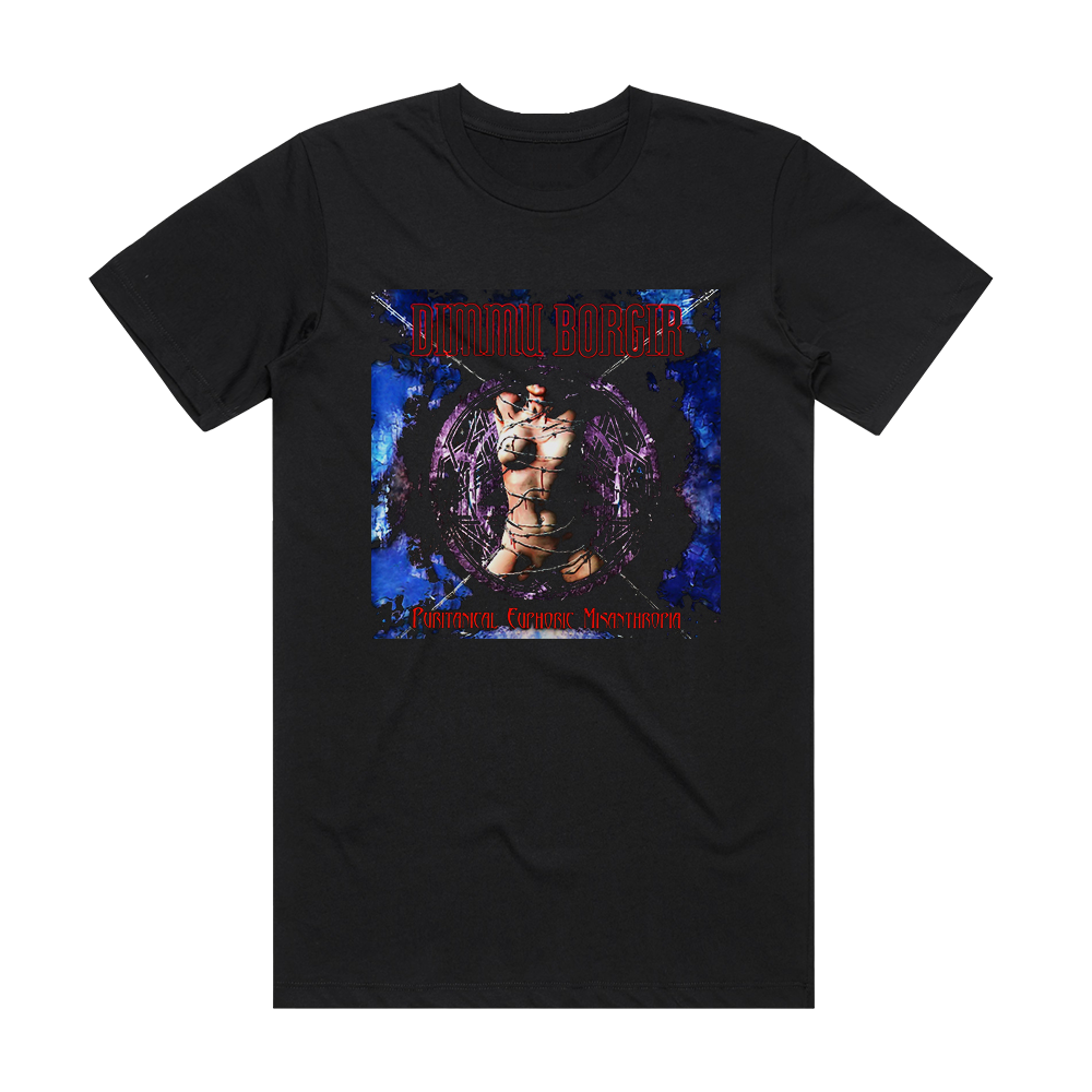 Dimmu Borgir Puritanical Euphoric Misanthropia Album Cover T-Shirt ...