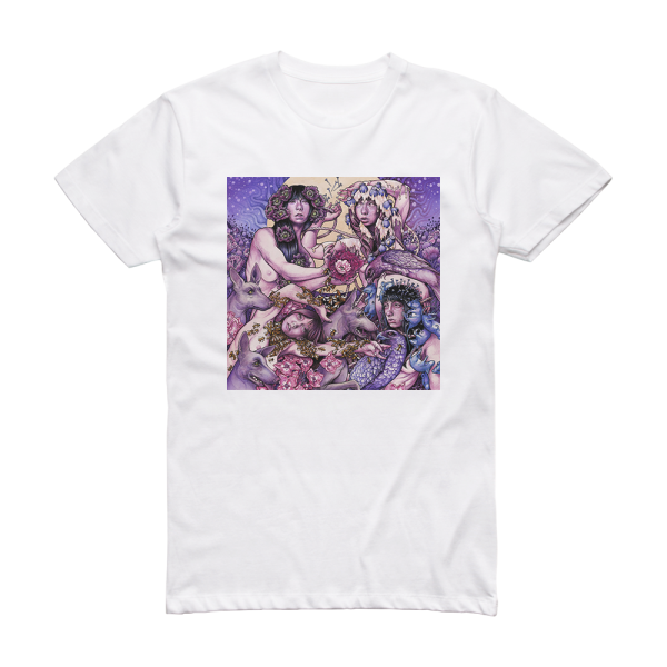 Baroness Purple 2 Album Cover T-Shirt White