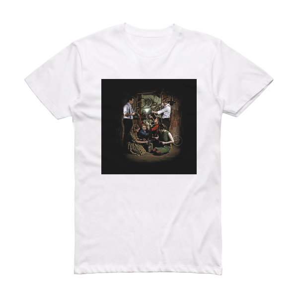 Amiina Puzzle Album Cover T-Shirt White
